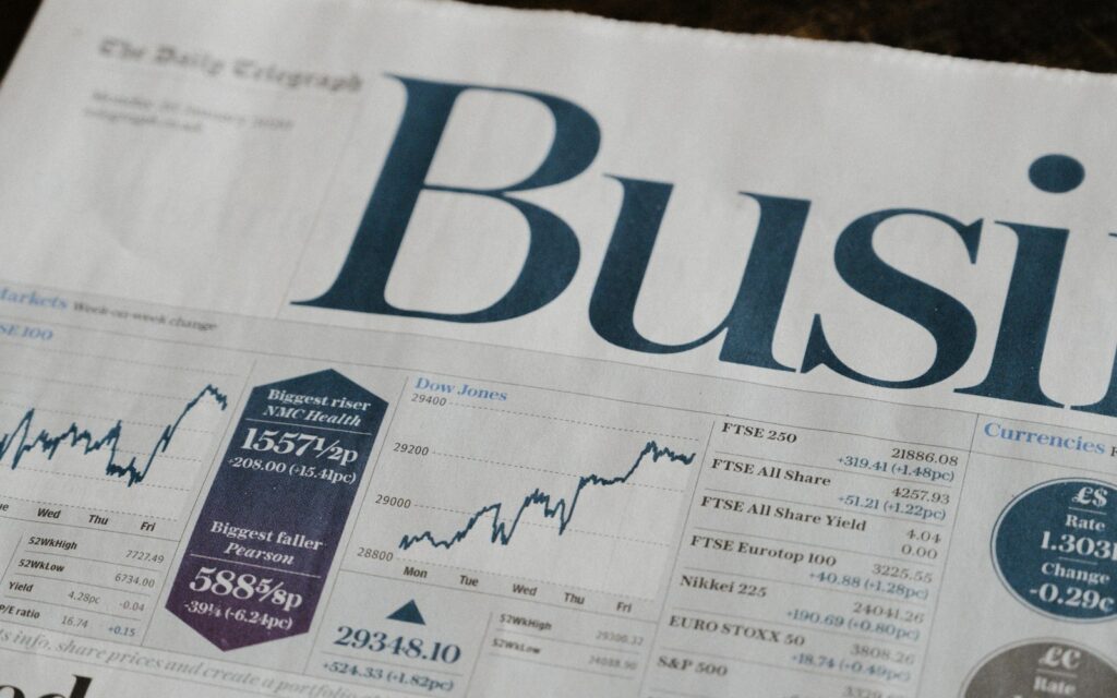 Aktuelles aus der Wirtschaft: Zeitung mit Börsenkursen und Wirtschaftsnachrichten